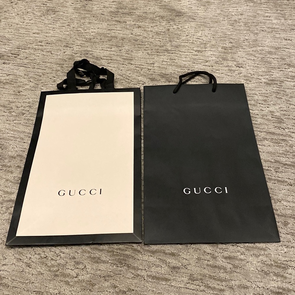 Gucci shopping bags